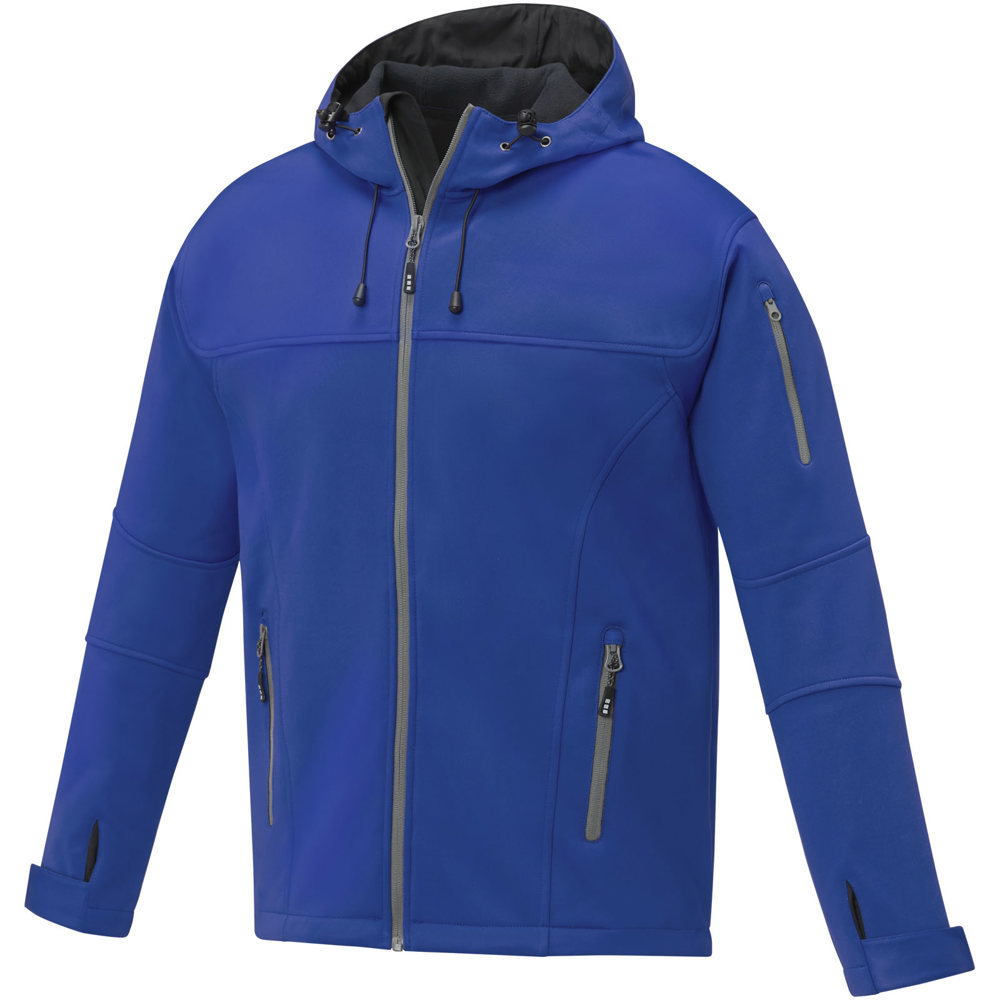 Giacca softshell da uomo Match - Blu