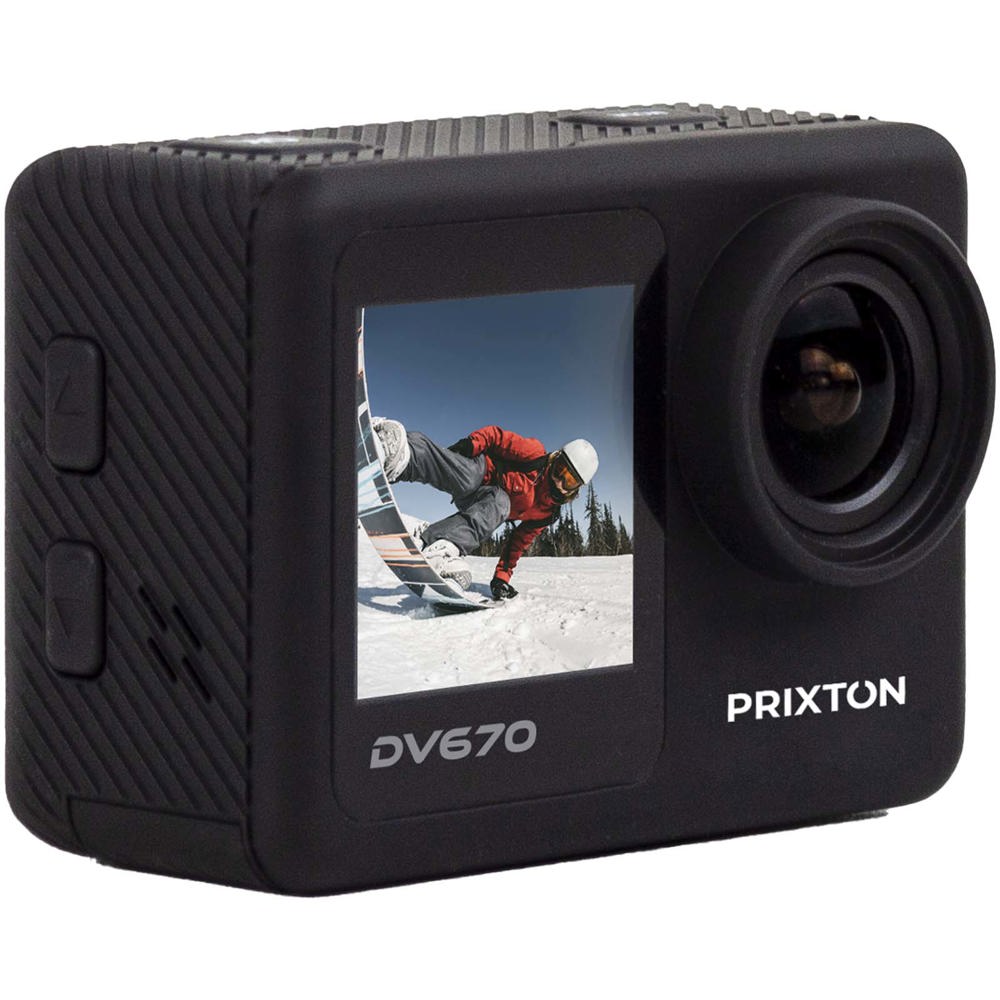 Action camera a doppio schermo da 4K Prixton DV670