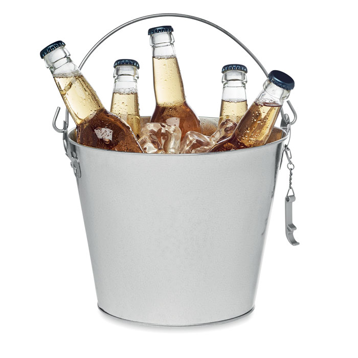 BUCKY - Secchiello da birra in metallo 4L