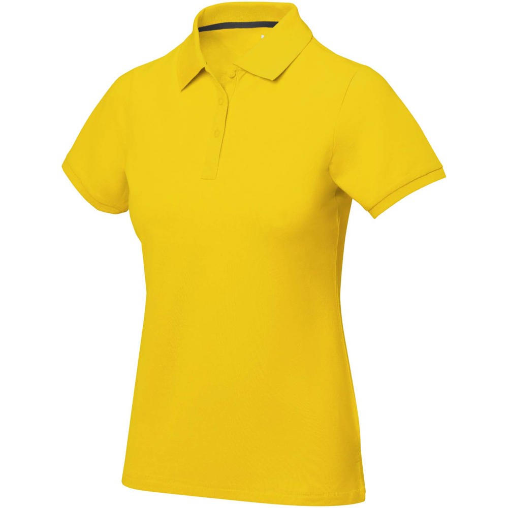 Polo Calgary a manica corta da donna - Giallo
