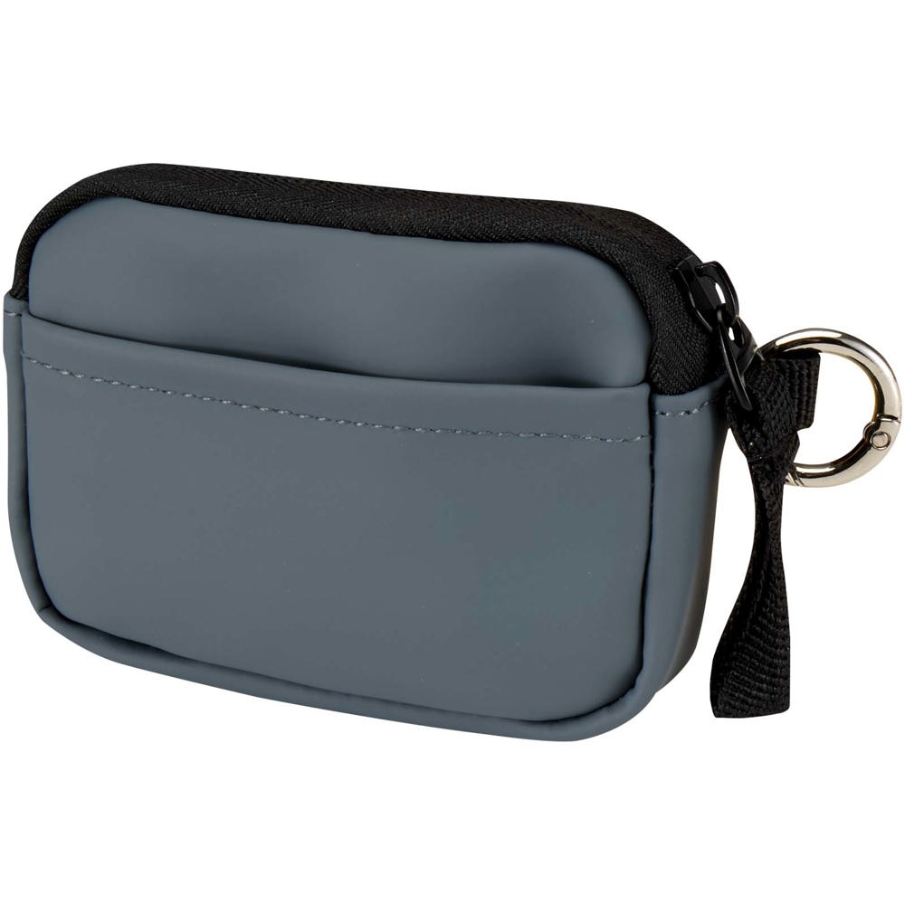 Portafoglio in materiale riciclato certificato GRS Resi Plus - Blu hale