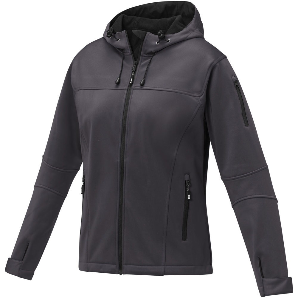 Giacca softshell da donna Match - Grigio tempesta