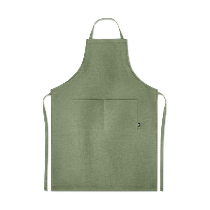 NAIMA APRON - Grembiule in canapa da 200gr - Verde