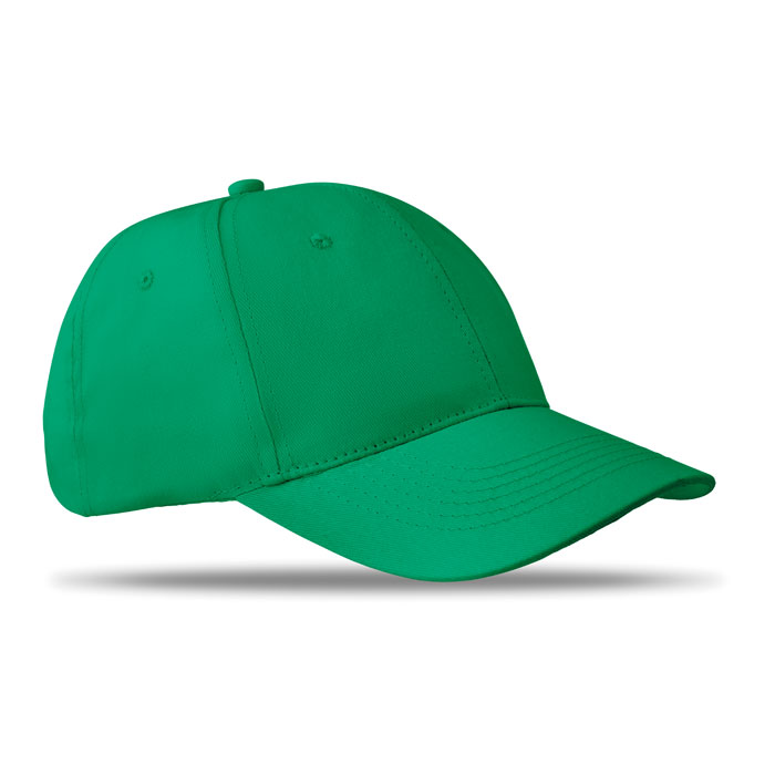 BASIE APOLLO - Cappellino 6 pannelli 160/gr - Verde