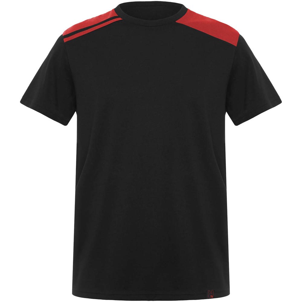 T-shirt a maniche corte da uomo in tessuto da 160 g/m² Expedition - Nero, Rosso